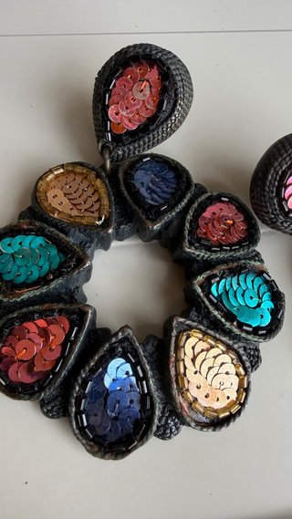 Orecchini Satellite Multicolor