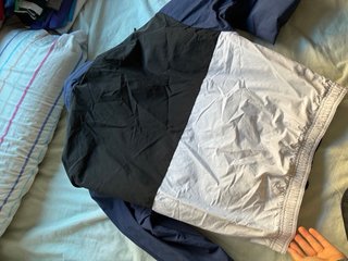 Chaqueta Jordan Negra y Azul