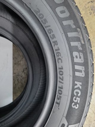 2 Neumáticos 205-65-16c Kumho