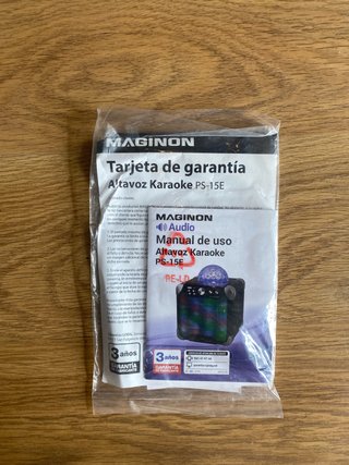 Altavoz Karaoke Maginon PS-15E