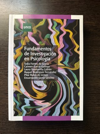 FUNDAMENTOS DE INVESTIGACIÓN EN PSICOLOGÍA