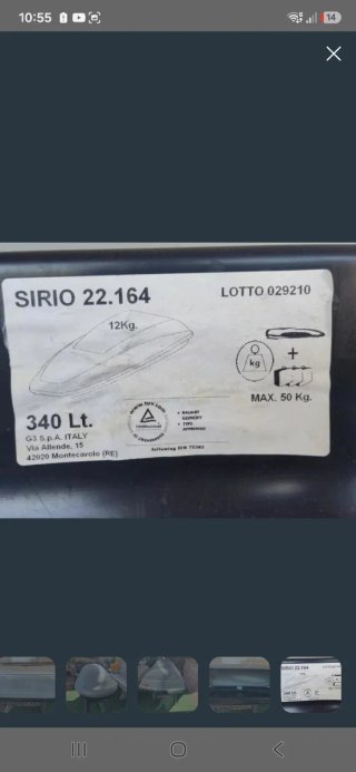 Cofre de Techo G3 TITAN