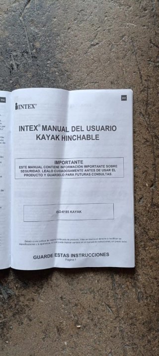 Kayak Hinchable Intex Explorer K2 2 Personas