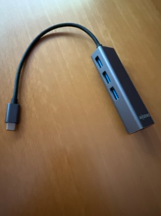 Adaptador USB-C a Ethernet AISENS