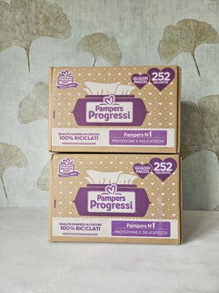 504 Salviette Pampers Progressi