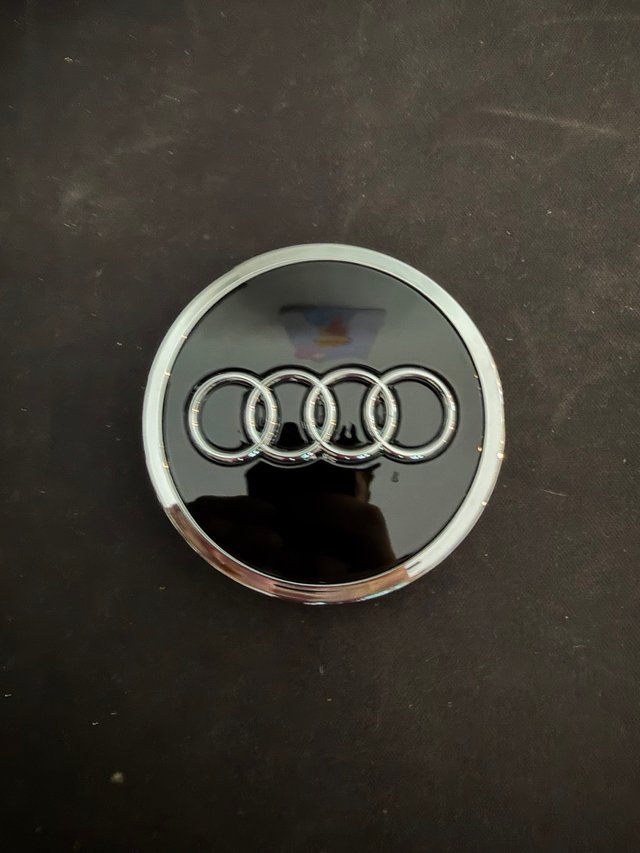 Tapabujes Audi Negro 60mm (4 unidades)
