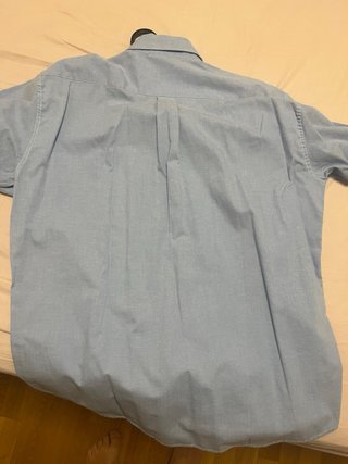 Camisa Milano cuadros azul y blanco Talla XL