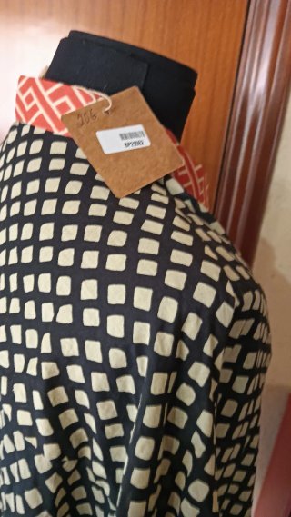 Blusa de verano estampada talla única