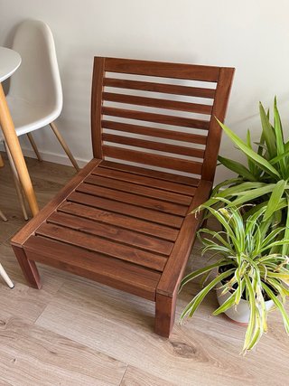 Sillón de jardín Ikea Applaro