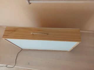 Mesa de luz LED con control remoto