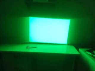 Mesa de luz LED con control remoto