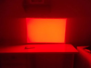 Mesa de luz LED con control remoto