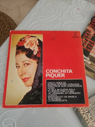 Lote 3 vinilos discos de copla