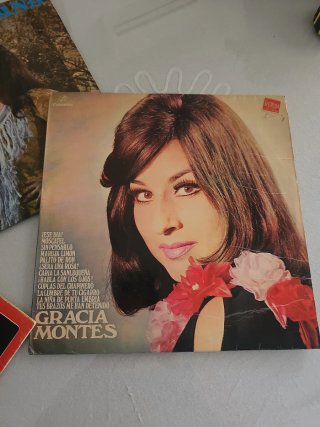 Lote 3 vinilos discos de copla