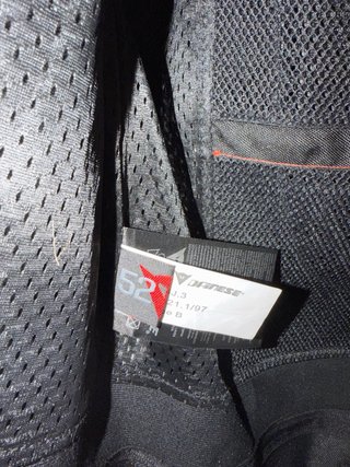 Chaqueta moto piel Dainese Super Speed 3 Talla L