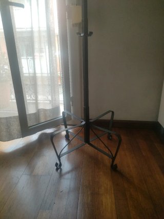 Perchero Ikea Hierro Forjado Negro