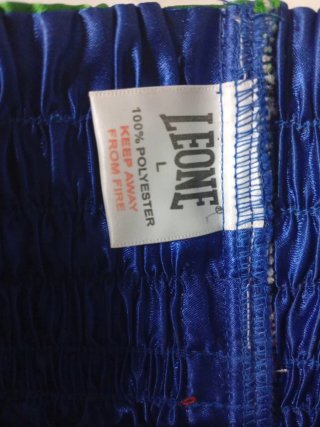 Pantalón de boxeo Leone azul