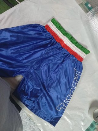 Pantalón de boxeo Leone azul