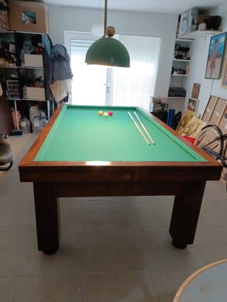 Mesa de billar francés peso 250 kg