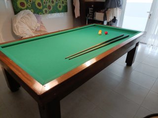 Mesa de billar francés peso 250 kg