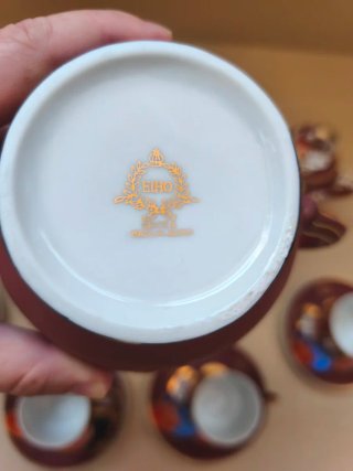 Juego Té Satsuma Japonés Porcelana Dragón