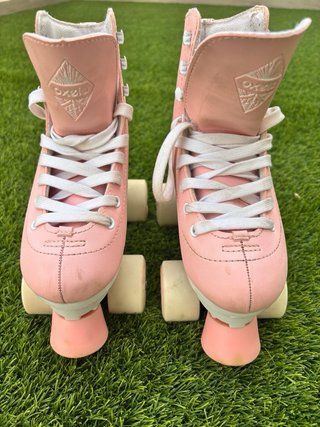 Patines Oxelo rosas talla 34