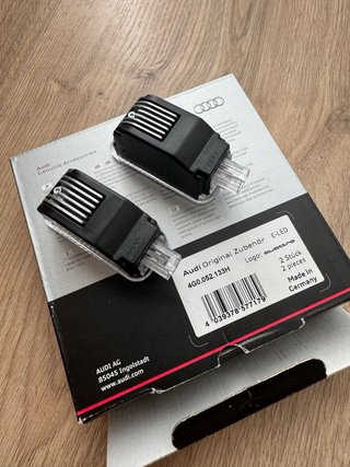 Quattro proyectores led Audi