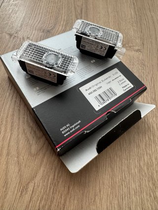 Quattro proyectores led Audi