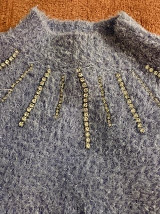 Jersey crop pelito brillos lazo espalda