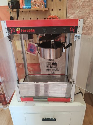 Máquina Palomitas Profesional con Carrito