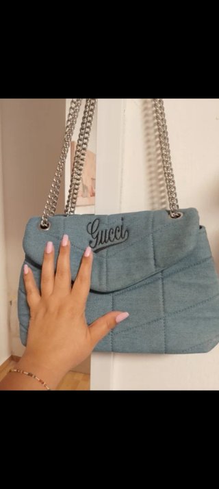 Bolso Gucci Vaquero Cadena 2 Cremalleras