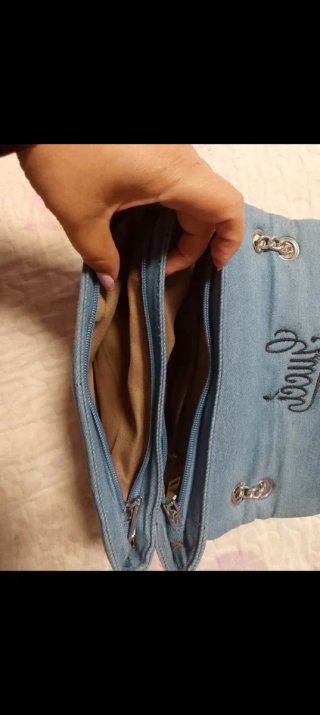 Bolso Gucci Vaquero Cadena 2 Cremalleras