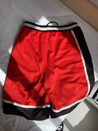 Pantalón corto And1 Streetball Rojo y Negro