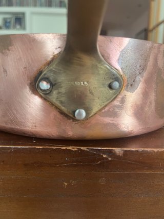 Conjunto Cacerolas Cobre Francesas