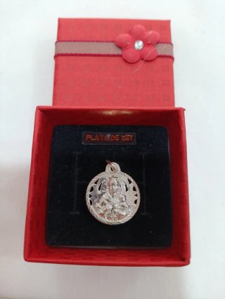 Medalla Sagrado Corazón Plata Ley