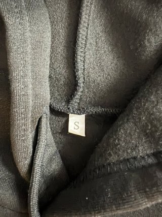 Sudadera con capucha Shein negra talla única
