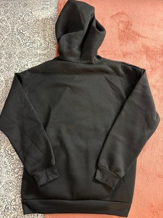 Sudadera con capucha Shein negra talla única