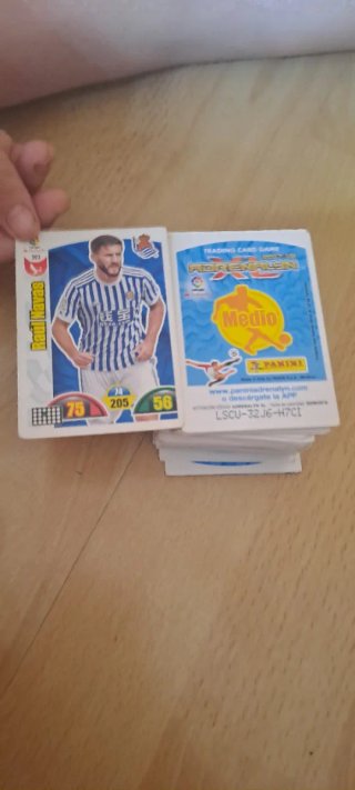 Cromos Liga 2017-2018 91 cromos