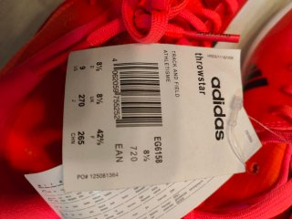 Zapatillas Atletismo Adidas Talla 42 Naranja