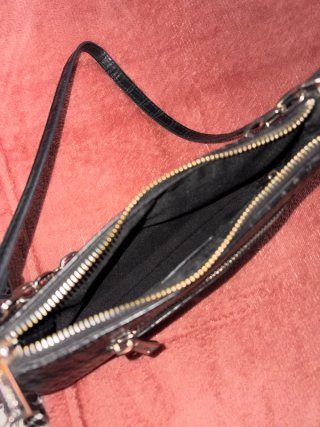 Lote 2 bolsos piel serpiente y cebra