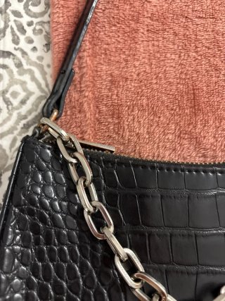 Lote 2 bolsos piel serpiente y cebra