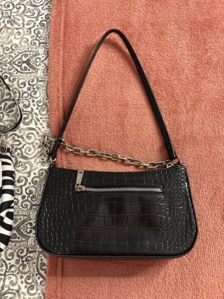 Lote 2 bolsos piel serpiente y cebra