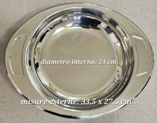 Piatto da Portata/Vassoio Zepter Originale Acciaio