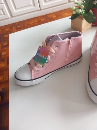 Zapatillas Conguitos rosas talla 36