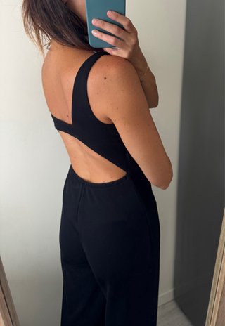 Mono largo Zara negro