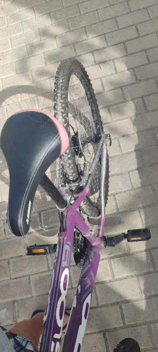 Bicicleta Morada juvenil