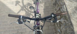 Bicicleta Morada juvenil