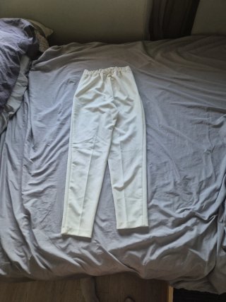Pantalón blanco Pull&Bear Talla S