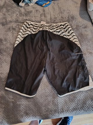 Bañador Nike Talla M Negro y Blanco