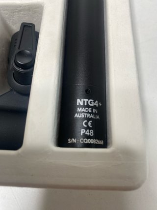 : Micrófono Røde NTG4+ Cañón Batería Recargable